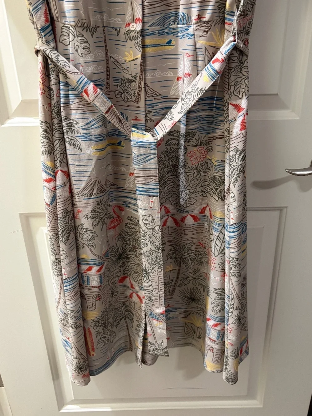 Denim & Co Short Sleeve Midi Dress - Picture 2 of 8